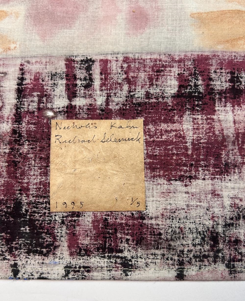 Artwork by Richard Selesnick, Michele Boulanger/Burnham and Eberow, Made of fabric