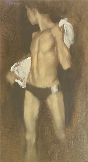 Toweling Off by Robert R. Bliss