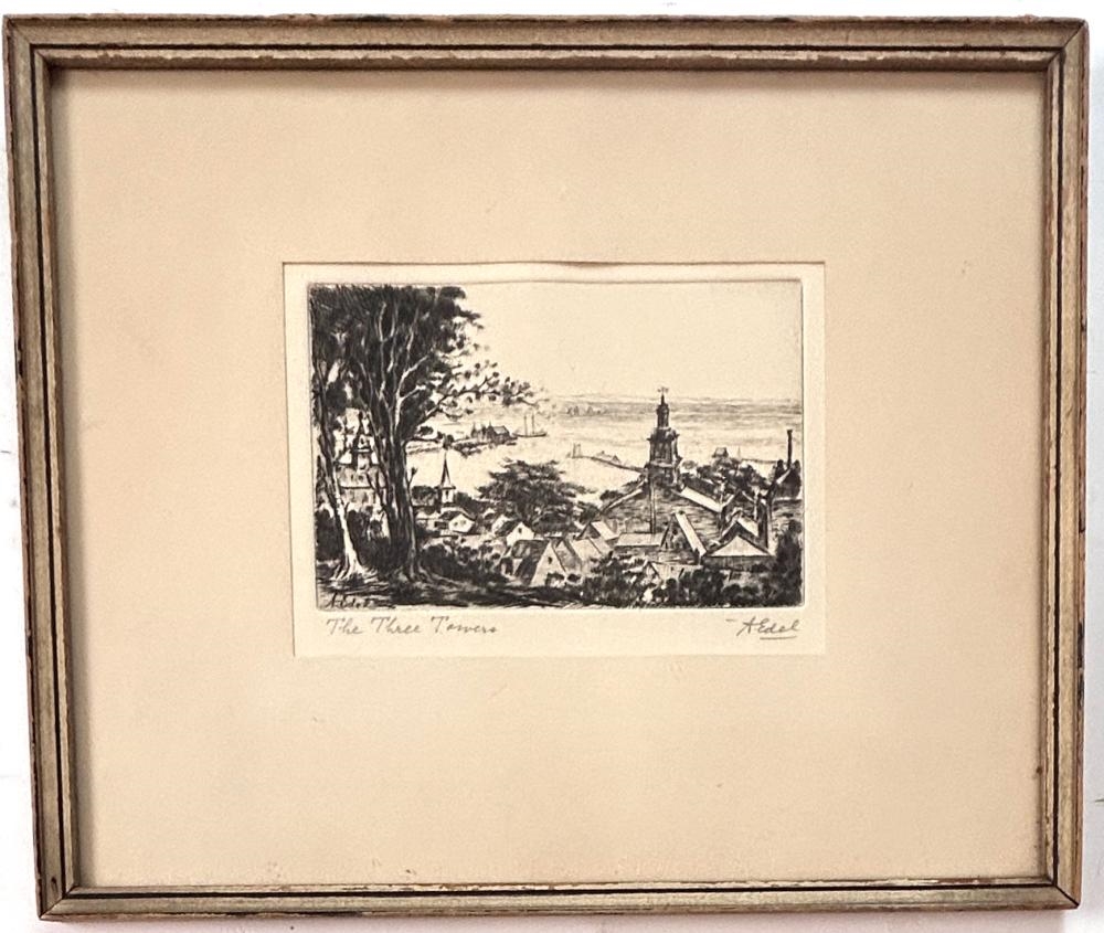 Albert Edel | The Three Towers | MutualArt