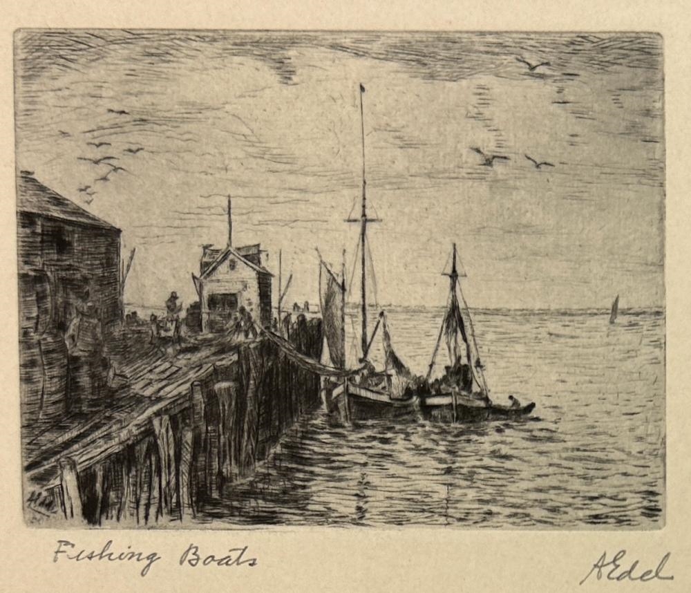 Albert Edel | Fishing Boats | MutualArt