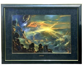 Signed Dave TerBush “Exalted in the Heavens" Print - Dave Terbush