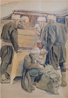 Oryantalist Kompozisyon - P. Sain