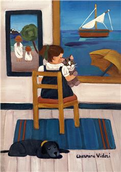 Peyzaj - Chermine Vidori