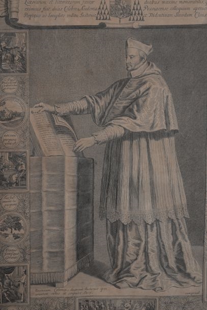 Artwork by Francois Bignon, Portrait... - Lot, Made of Engraving