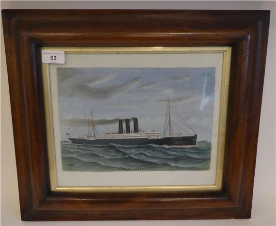 SS Columbia by J. Bell