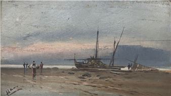 Boat on the Hawkesbury, NSW - Albert Enes