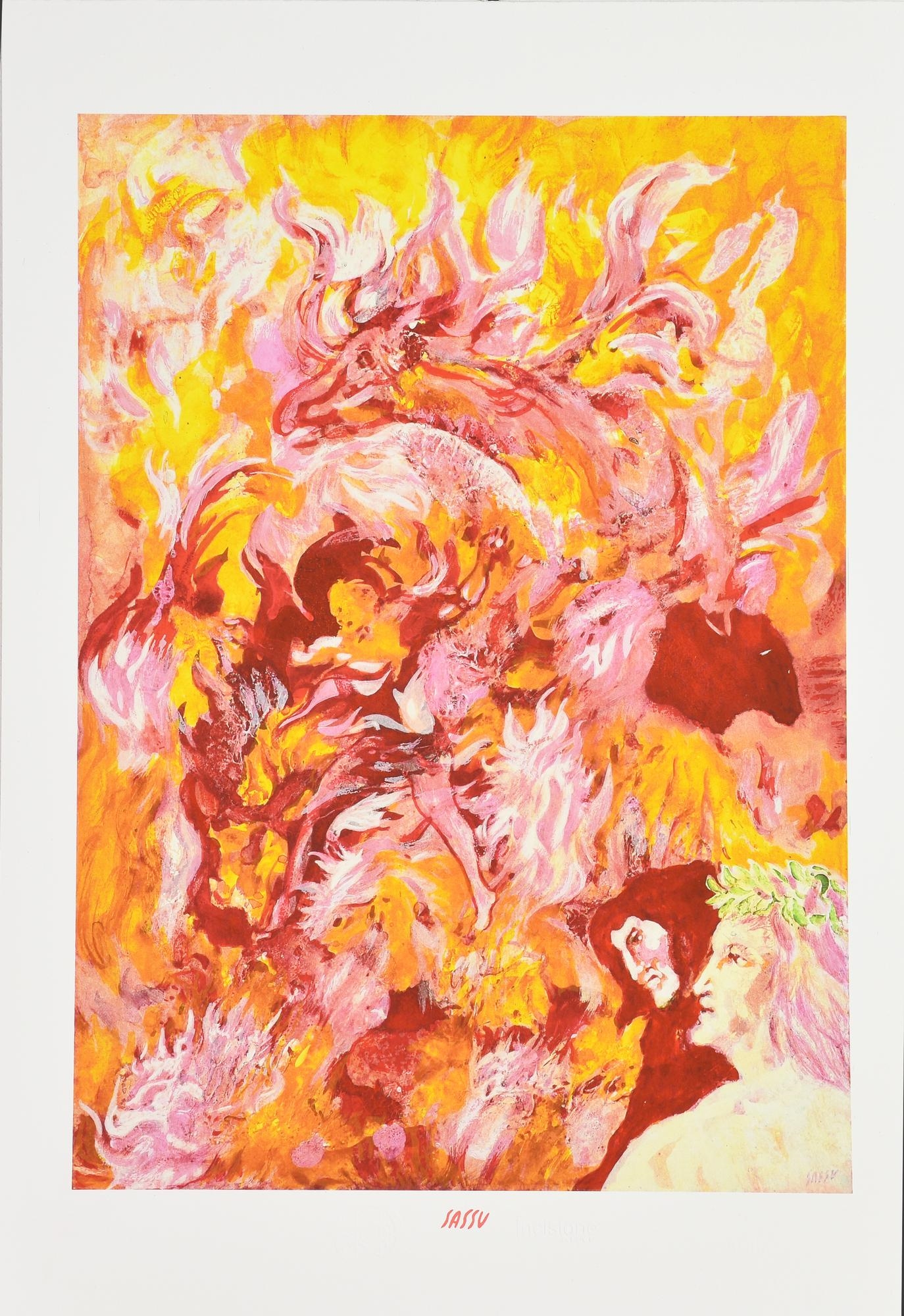 Aligi Sassu | LA DIVINA COMMEDIA (1996) | MutualArt