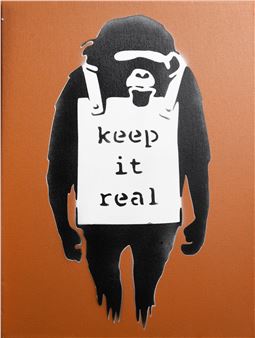 洋書 BANKSY KEEP IT REAL KEEPT-IT-REAL-BONHAMS-JUNE-