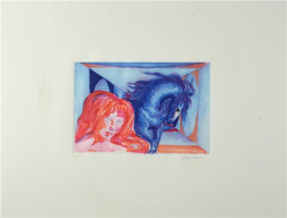 Aligi Sassu | LA CAMERA INCANTATA (1983 - 1995) | MutualArt