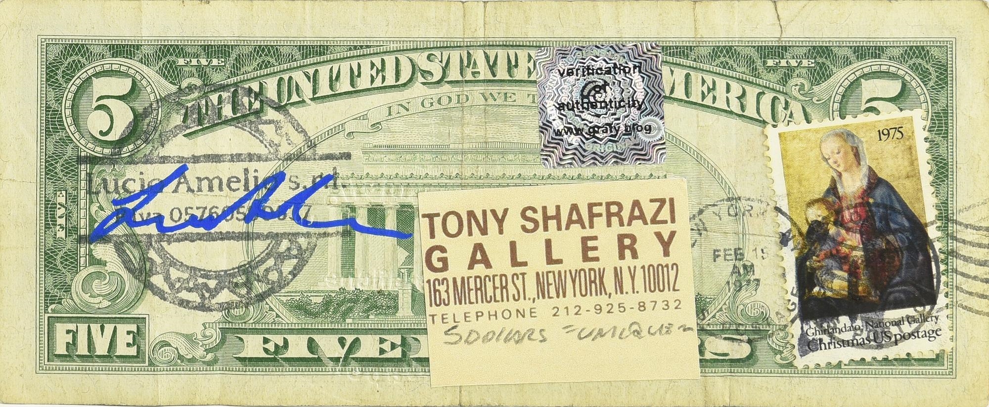 Keith Haring | Keith Haring (1958 - 1990) FIVE DOLLARS intervento su ...