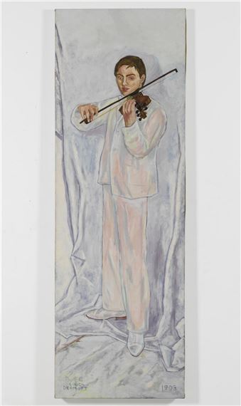 David Mcdermott & Peter Mcgough (1952 - 1958) POSSESSION olio su tela by McDermott & McGough, 1985