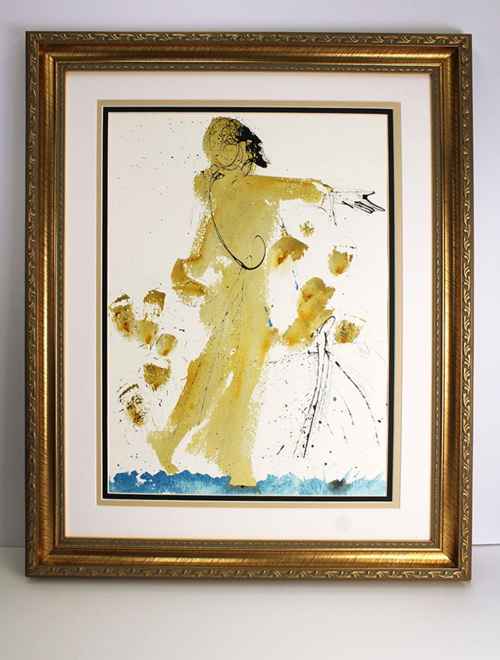 Salvador Dalí | Dali Original Biblia Sacra Waters Trembled Framed ...