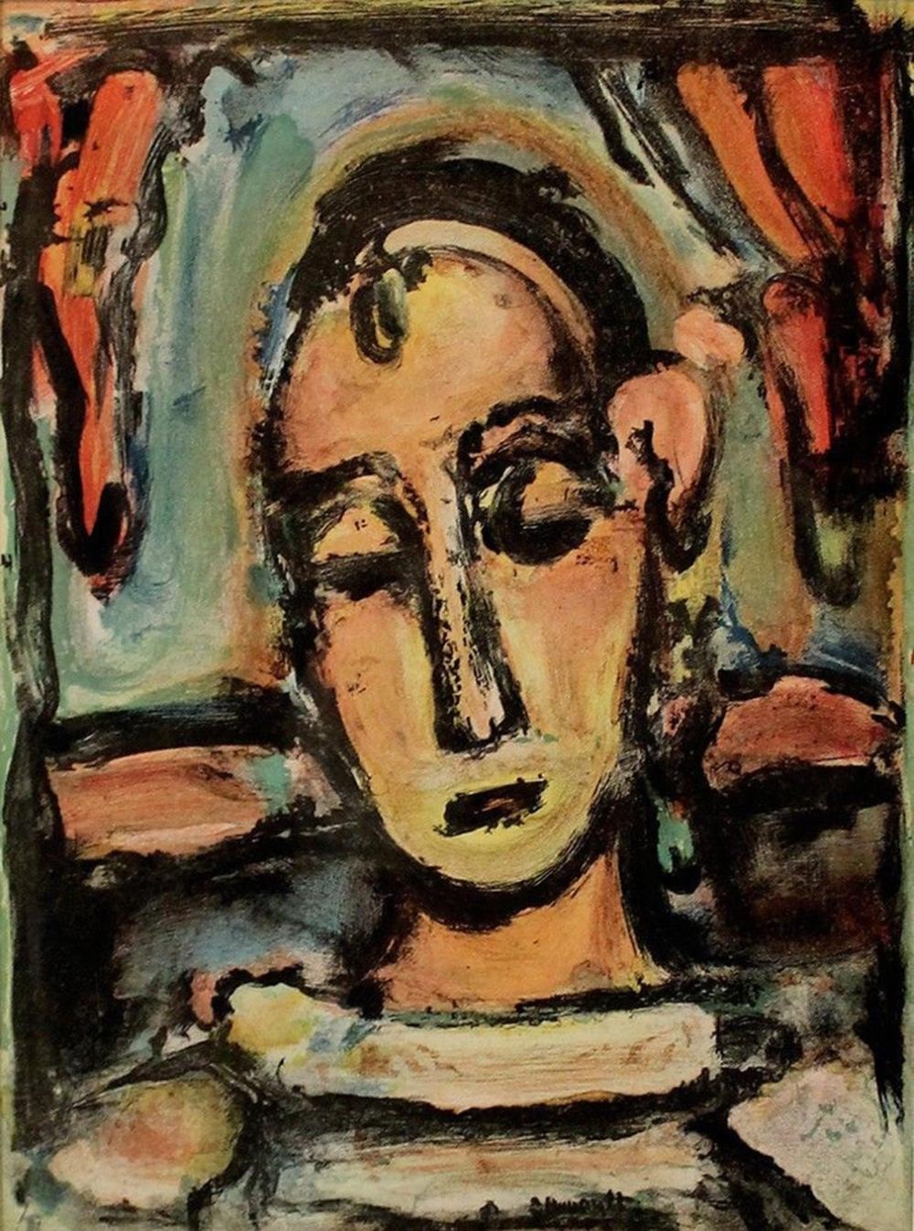Georges Rouault | Tete (1939) | MutualArt