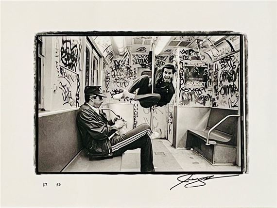 Ricky Flores Metro B-Boys Printed on fine art paper Limited edition 37 x 25 cm - Ricky Flores