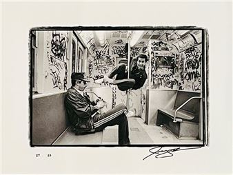 Ricky Flores Metro B-Boys Printed on fine art paper Limited edition 37 x 25 cm - Ricky Flores