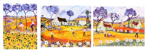 Portchie | CHILDREN PLAYING OUTSIDE | MutualArt