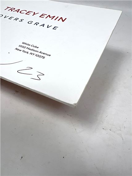 Tracey Emin | Tracy Emin lovers grave, offset lithograph on hard