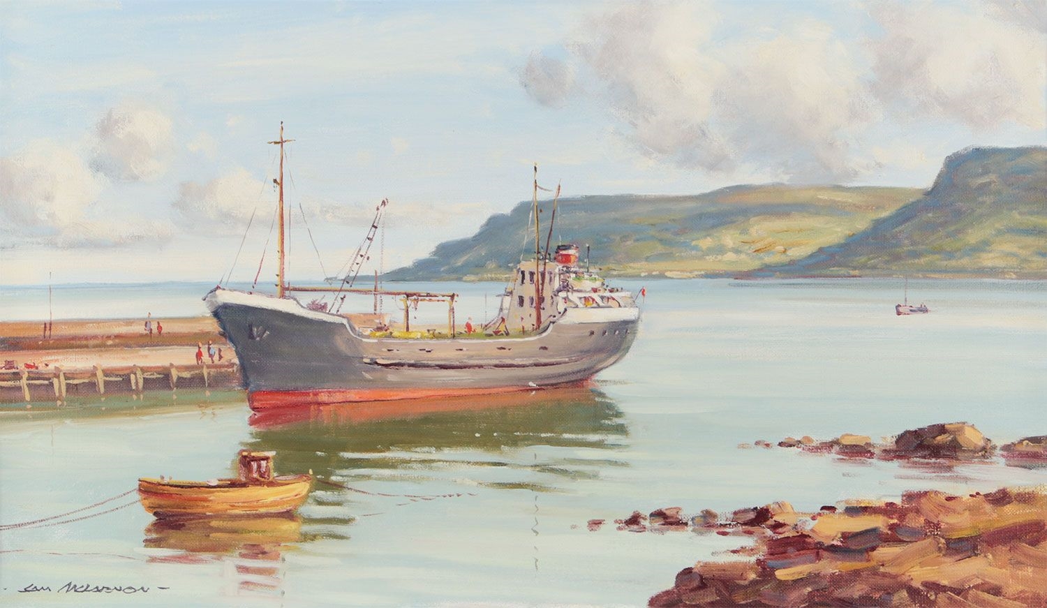 Samuel McLarnon | ISLE OF RONA AT WATERFOOT | MutualArt