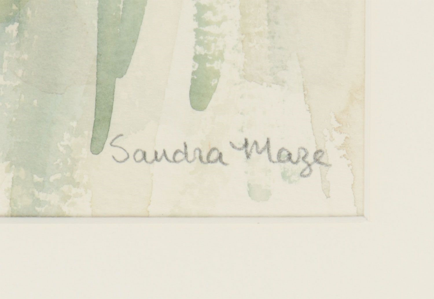 Artwork by Sandra Maze, GLADIOLI, Made of WATERCOLOUR DRAWING