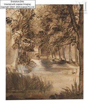 Vue d’un canal - Abraham Furnerius