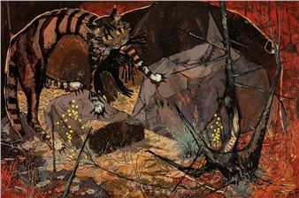 A Feral Cat - Clifton Pugh