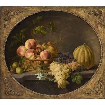 Nature morte aux fruits - Joseph-Laurent Malaine