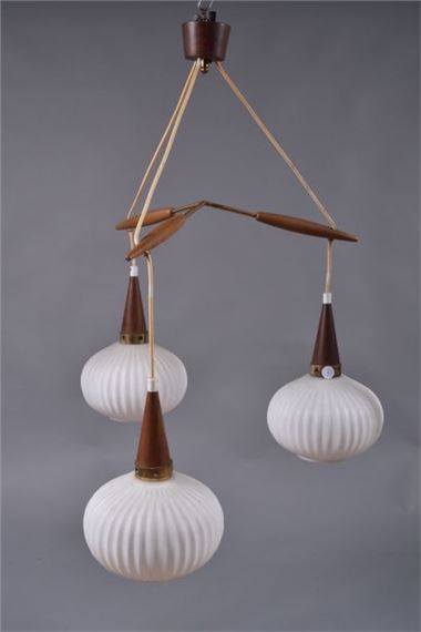 Louis Christian KALFF (1897-1976). Teak and by Louis Christiaan Kalff, circa 1960