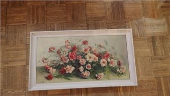 André Granchet (XIXème - Xxème siècle). &quot;Bouquet - André Granchet