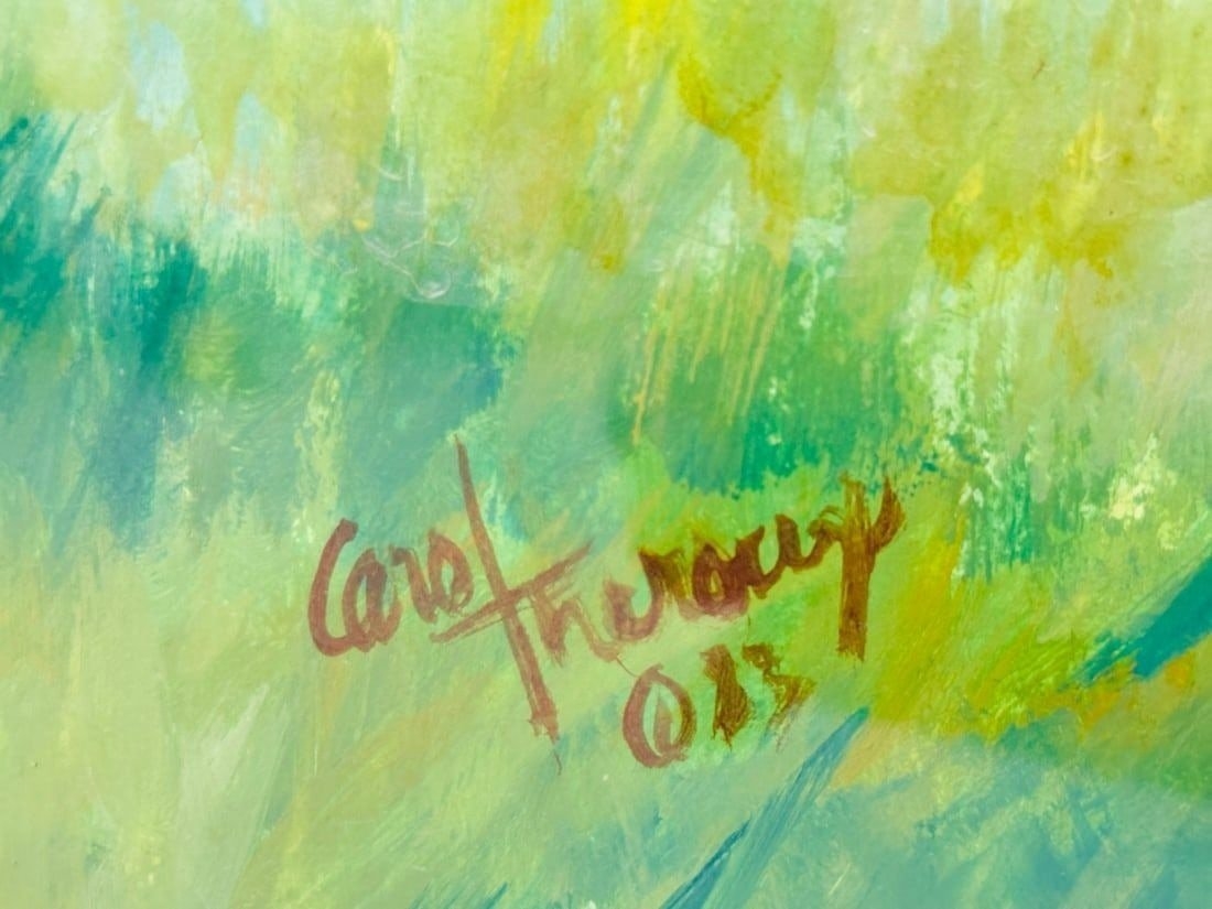 Artwork by Carol Theroux, Native American Art -SUNDAY BEST- by Carol Theroux, Made of painting