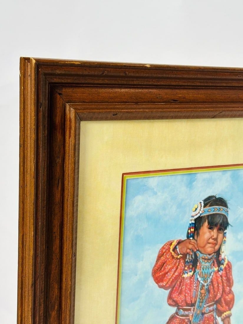 Artwork by Carol Theroux, Native American Art -SUNDAY BEST- by Carol Theroux, Made of painting