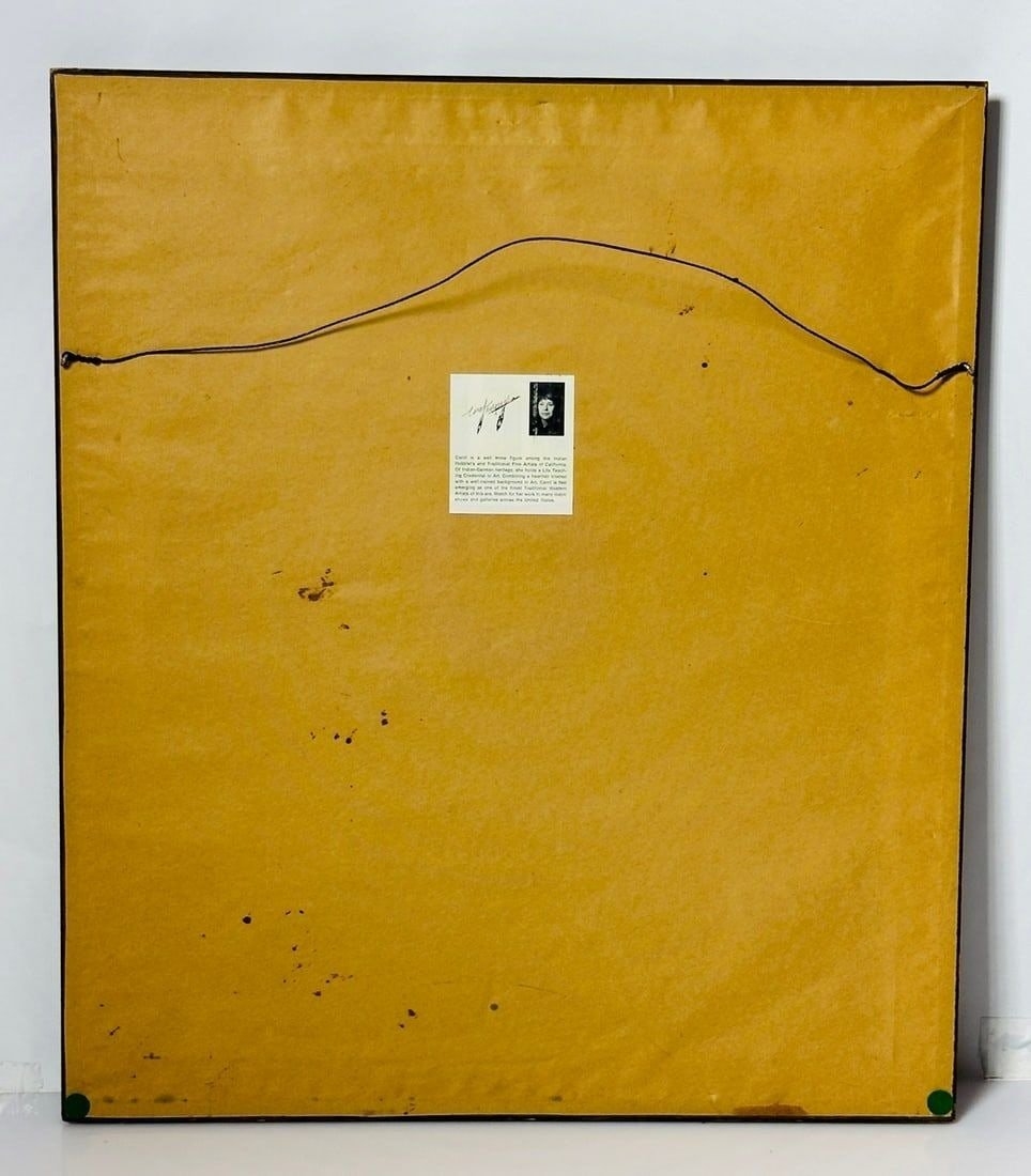 Artwork by Carol Theroux, Native American Art -SUNDAY BEST- by Carol Theroux, Made of painting