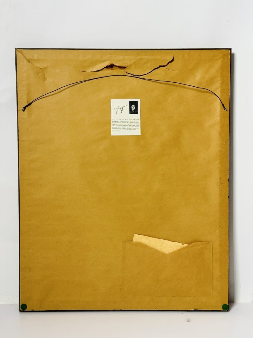 Artwork by Carol Theroux, Tenderness" Native American Painting by Carol Theroux (USA 1930-2021, Made of Painting