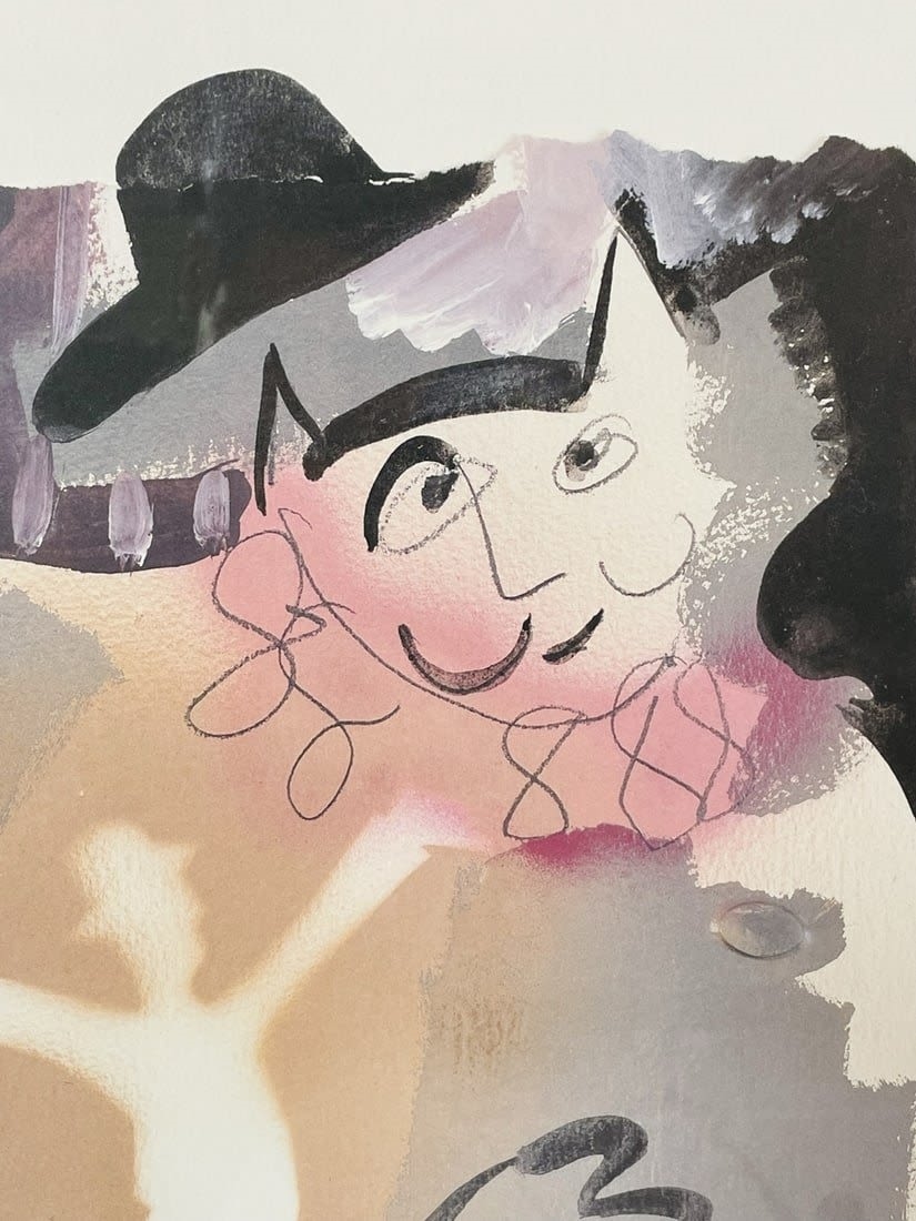 Artwork by Kathy Donahey, Limited Edition Lithograph by Kathy Donahey (b. 1942, Made of printed in Mohawk archival paper