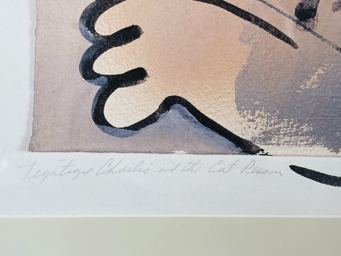 Artwork by Kathy Donahey, Limited Edition Lithograph by Kathy Donahey (b. 1942, Made of printed in Mohawk archival paper