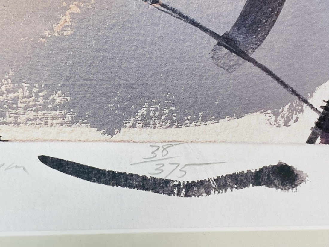 Artwork by Kathy Donahey, Limited Edition Lithograph by Kathy Donahey (b. 1942, Made of printed in Mohawk archival paper