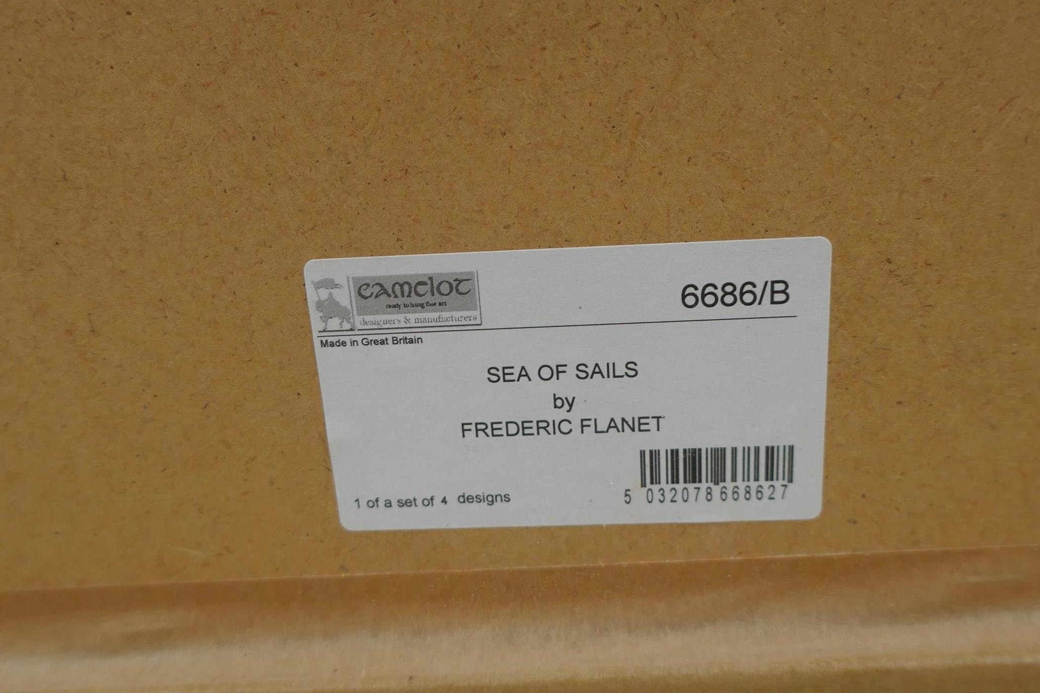 Artwork by Fréderic Flanet, Sea of Sails, Made of a pair of giclee prints