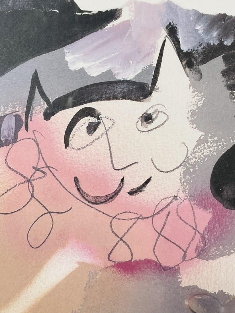 Artwork by Kathy Donahey, Limited Edition Lithograph by Kathy Donahey (b. 1942, Made of printed in Mohawk archival paper