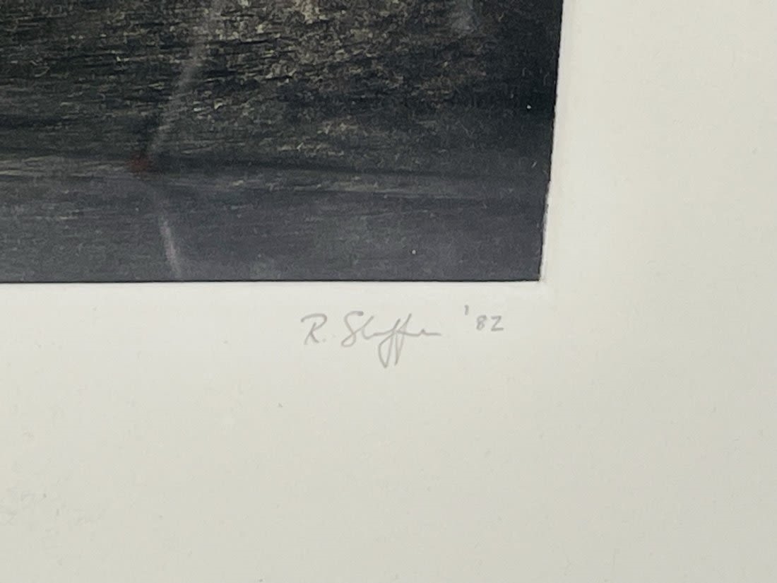 Richard Shaffer | Etching by Richard Shaffer Titled Canister on Fabric ...