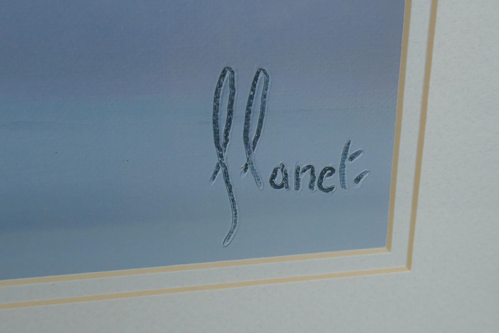 Artwork by Fréderic Flanet, Sea of Sails, Made of a pair of giclee prints