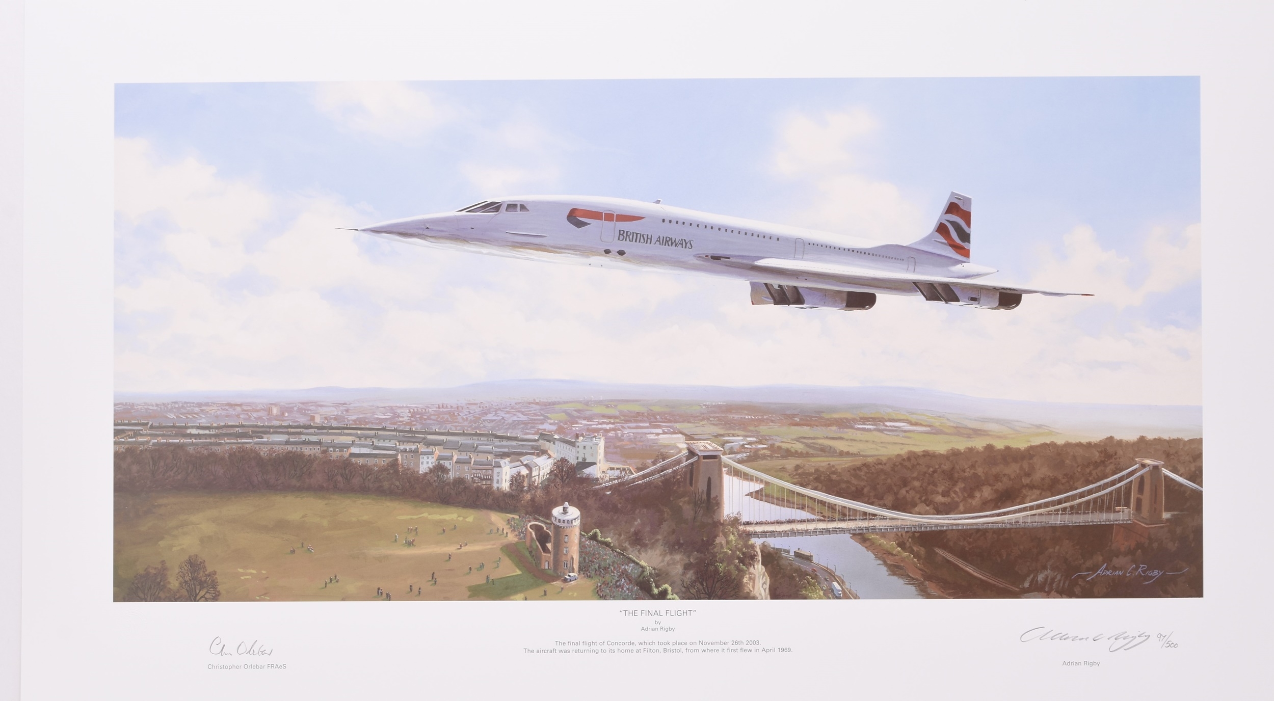 Adrian Rigby | Eight unframed limited edition Adrian Rigby prints ...