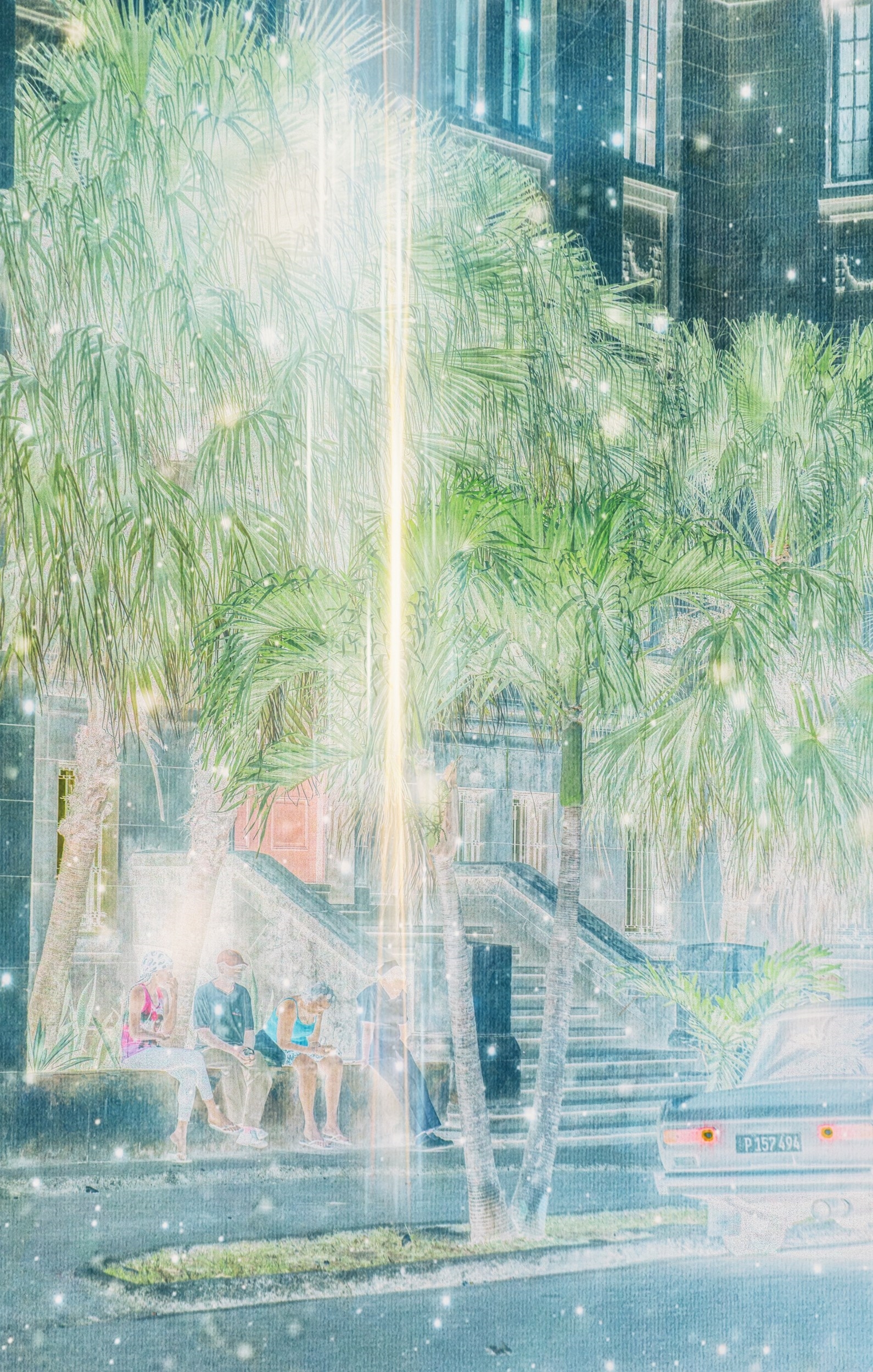 Artwork by Wanki Min, Waiting in Hospital, Made of archival pigment print