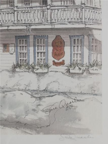 Sue Quarles | Sue Quarles, St. Sauveur Des Monts, Litho, Signed