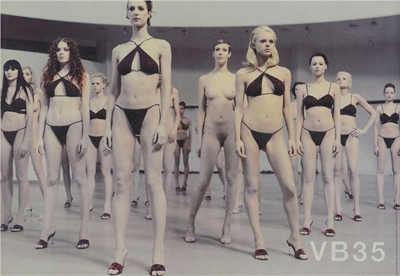 VB35 (1998 performance) by Vanessa Beecroft, 1999