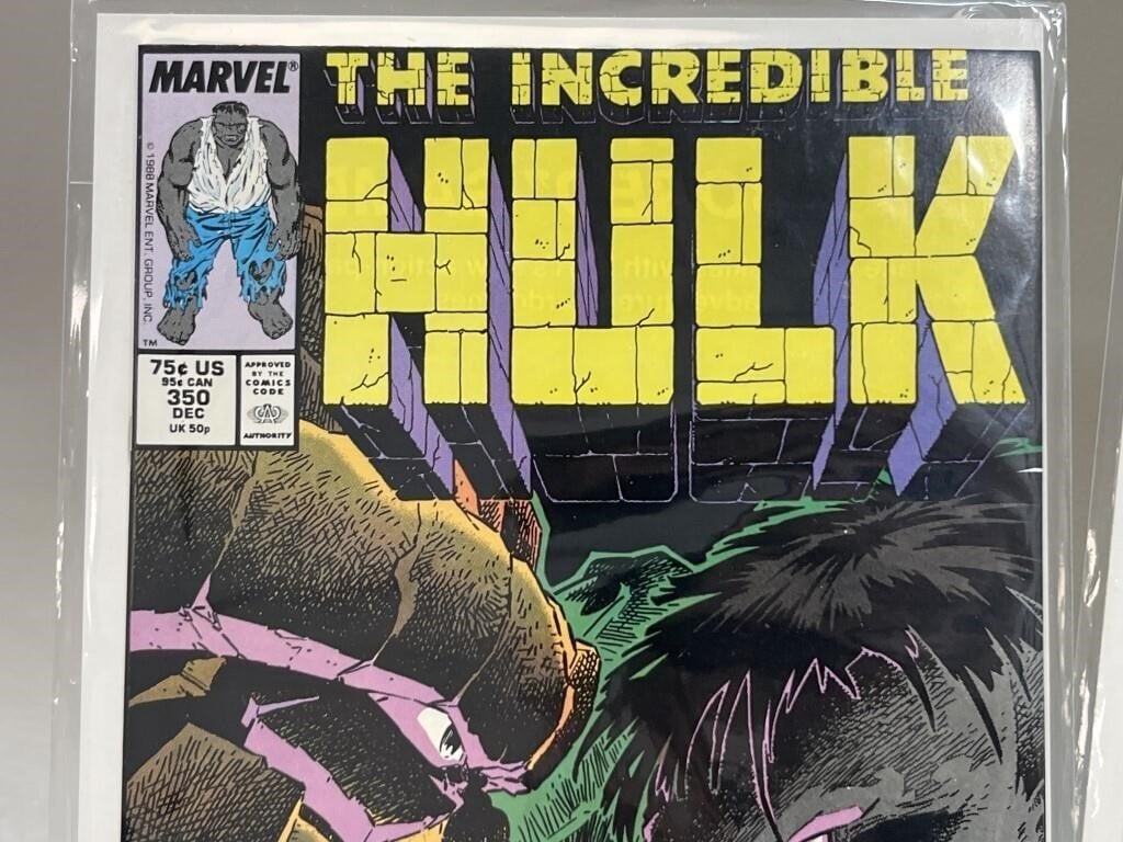 Marvel Comics | 2 The Incredible Hulk Marvel Comics 220 & 350 (1977 ...