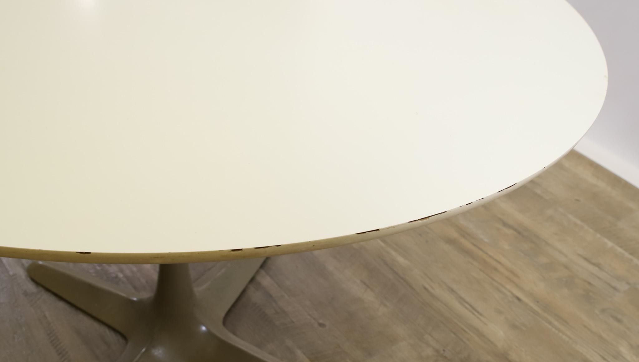 Maurice Burke | Complementing table with white laminate top | MutualArt