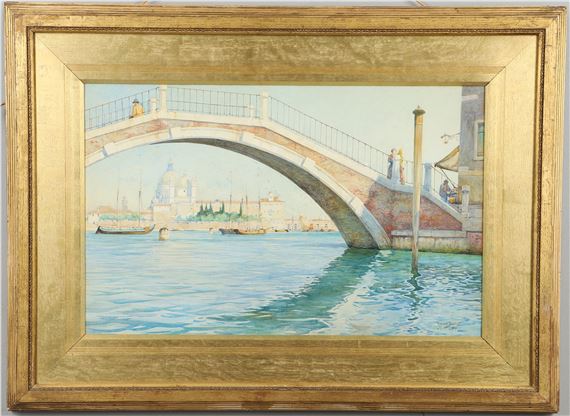 REGINALD BARRATT (1861-1917). VIEW FROM GIUDECCA, VENICE - Reginald Barratt