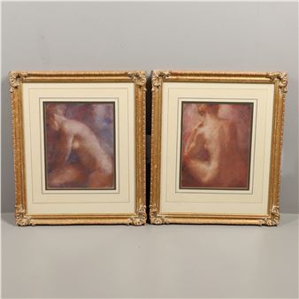 FRANK HASELER (1928-1996). LIFE STUDY - Frank Haseler