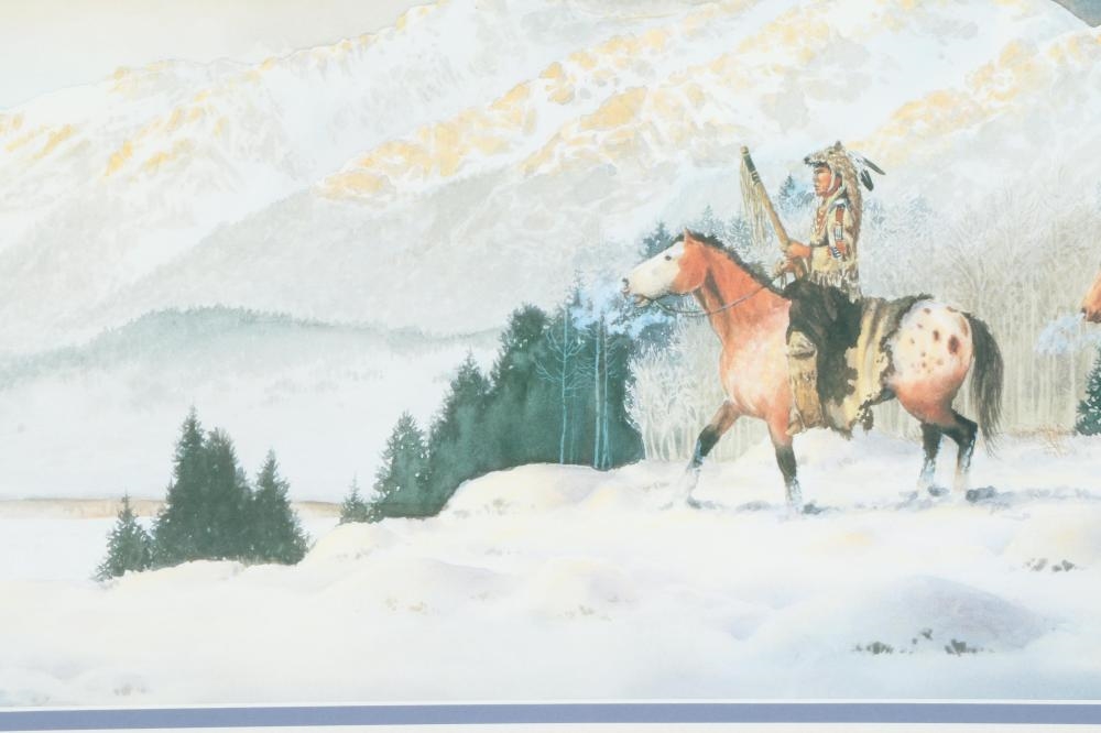 Mark Silversmith | Mark Silversmith (Navajo, b.1954) Crest of Winter ...
