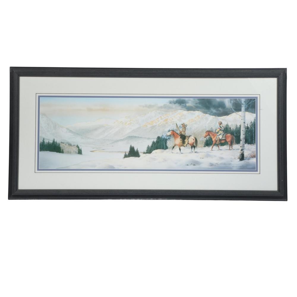 Mark Silversmith | Mark Silversmith (Navajo, b.1954) Crest of Winter ...