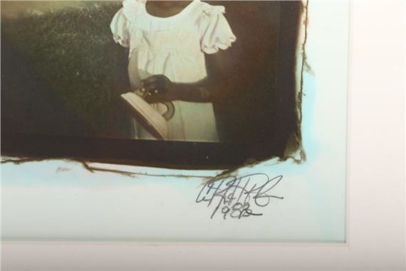 little girl with iron, 1982